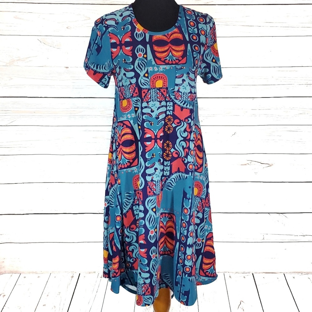 Buttery Soft Swedish D Horse LuLaRoe Carly Dress